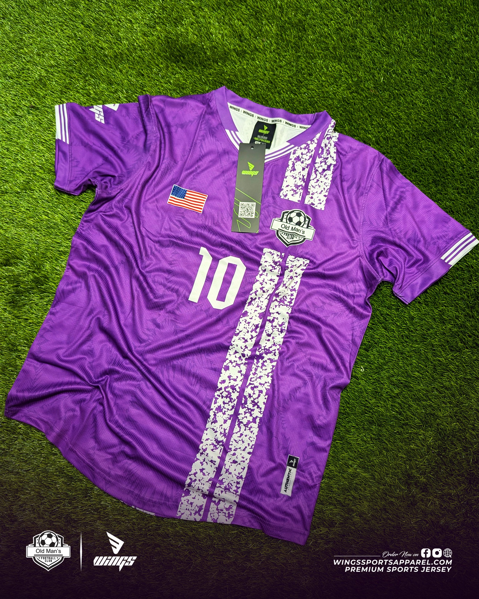 HOME KIT 2024-25!! OLD MAN'S FC, USA Gallery Image 1