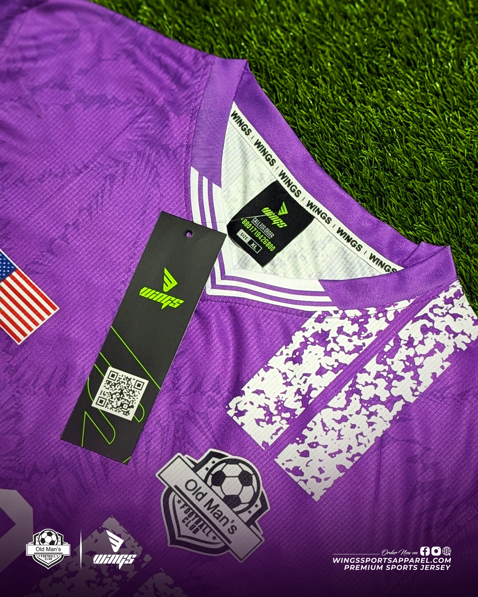 HOME KIT 2024-25!! OLD MAN'S FC, USA Gallery Image 2