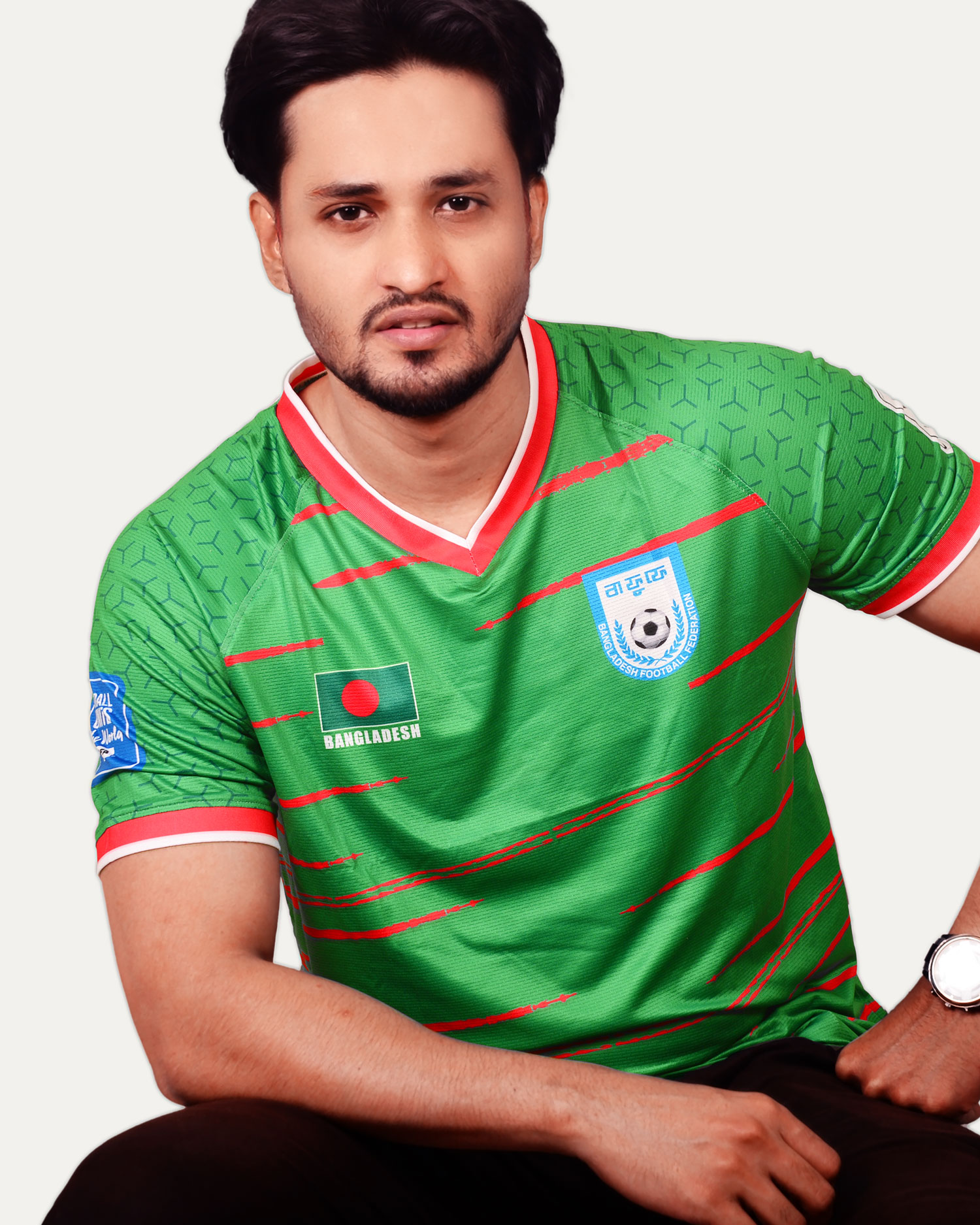HOME JERSEY 2024-25!!
BANGLADESH NATIONAL FOOTBALL TEAM-3