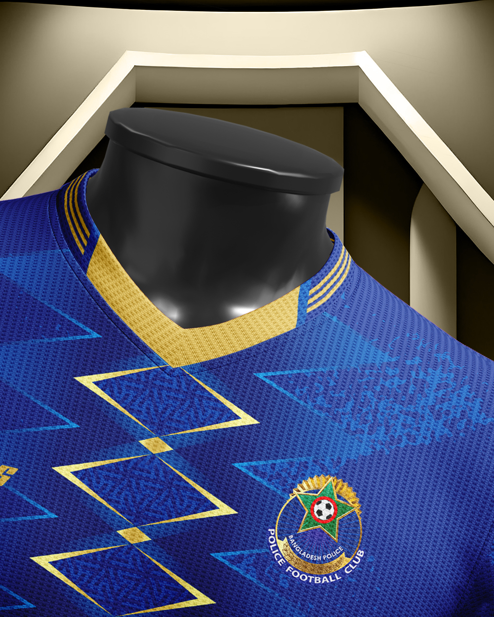 CONCEPT HOME JERSEY DESIGN OF BD POLICE FC Gallery Image 1