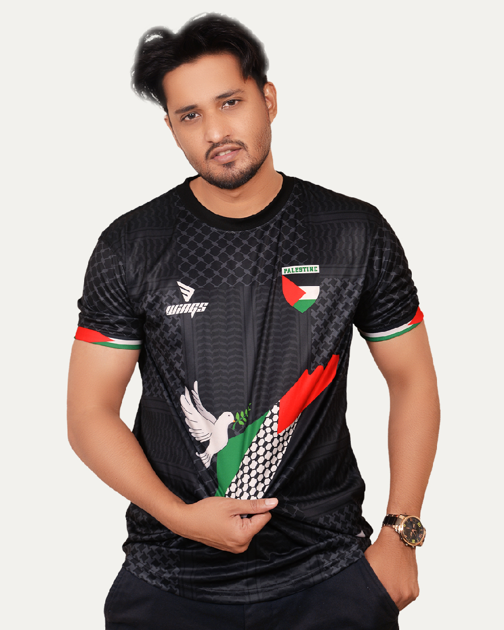FREE PALESTINE!!
SUPPORT PALESTINE CONCEPT FANS JERSEY-2