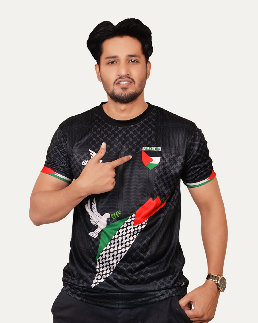 FREE PALESTINE!!
SUPPORT PALESTINE CONCEPT FANS JERSEY