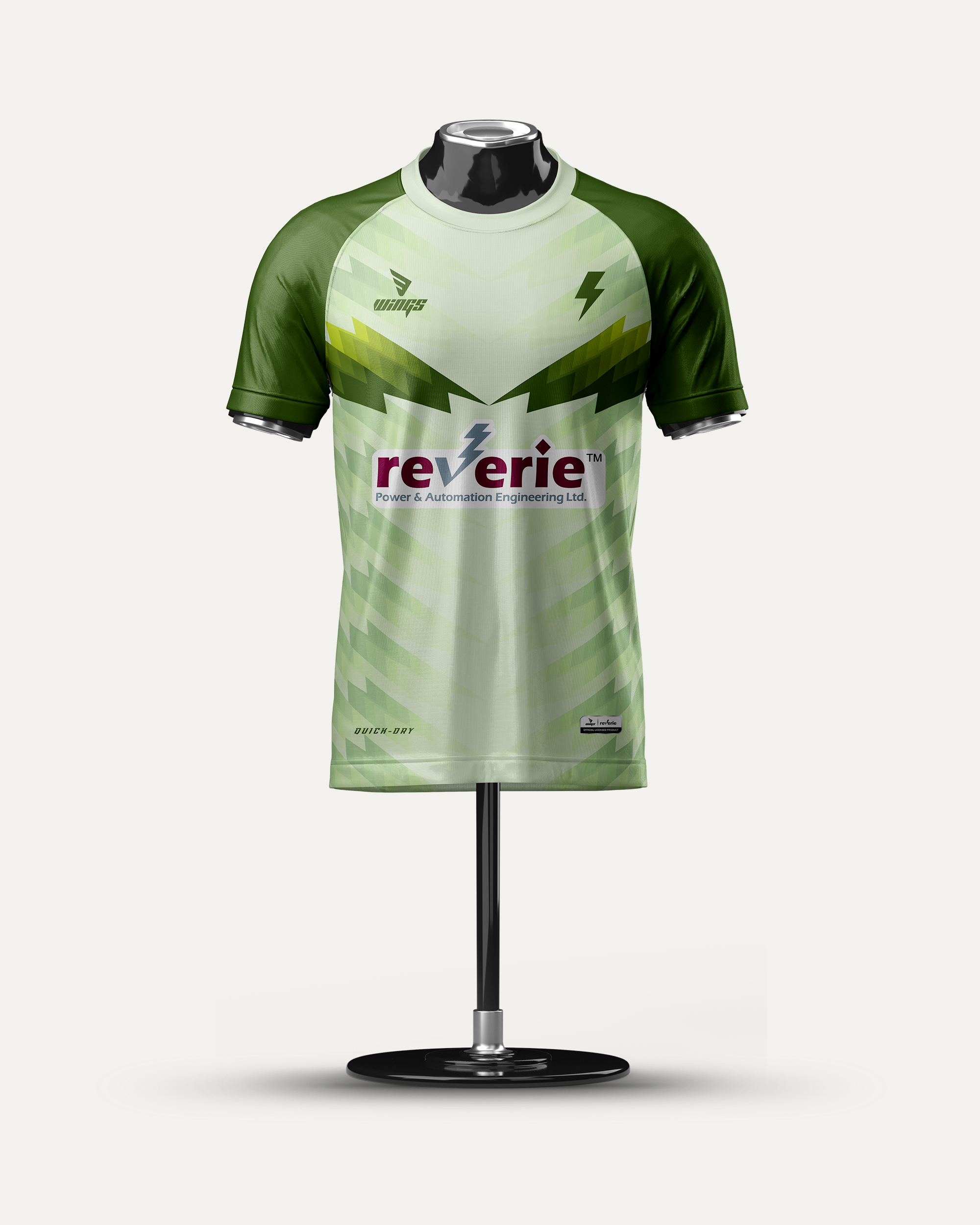 Jersey designs and production for Reverie Power & Automation Engineering Ltd. 02