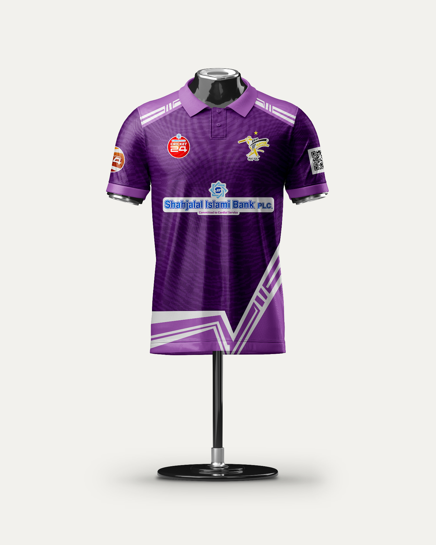 Jersey Design of Channel 24 Cricket Championship 2025