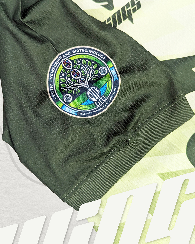 Jersey Design for Genetic Engineering & Biotechnology (GEB-01) – DIU Gallery Image 7