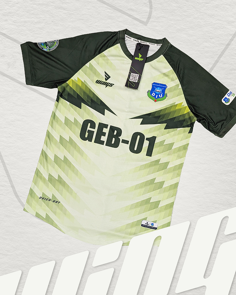 Jersey Design for Genetic Engineering & Biotechnology (GEB-01) – DIU Gallery Image 2