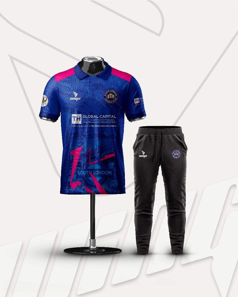 Jersey Design & Manufacturing for South London Cricket Club, UK