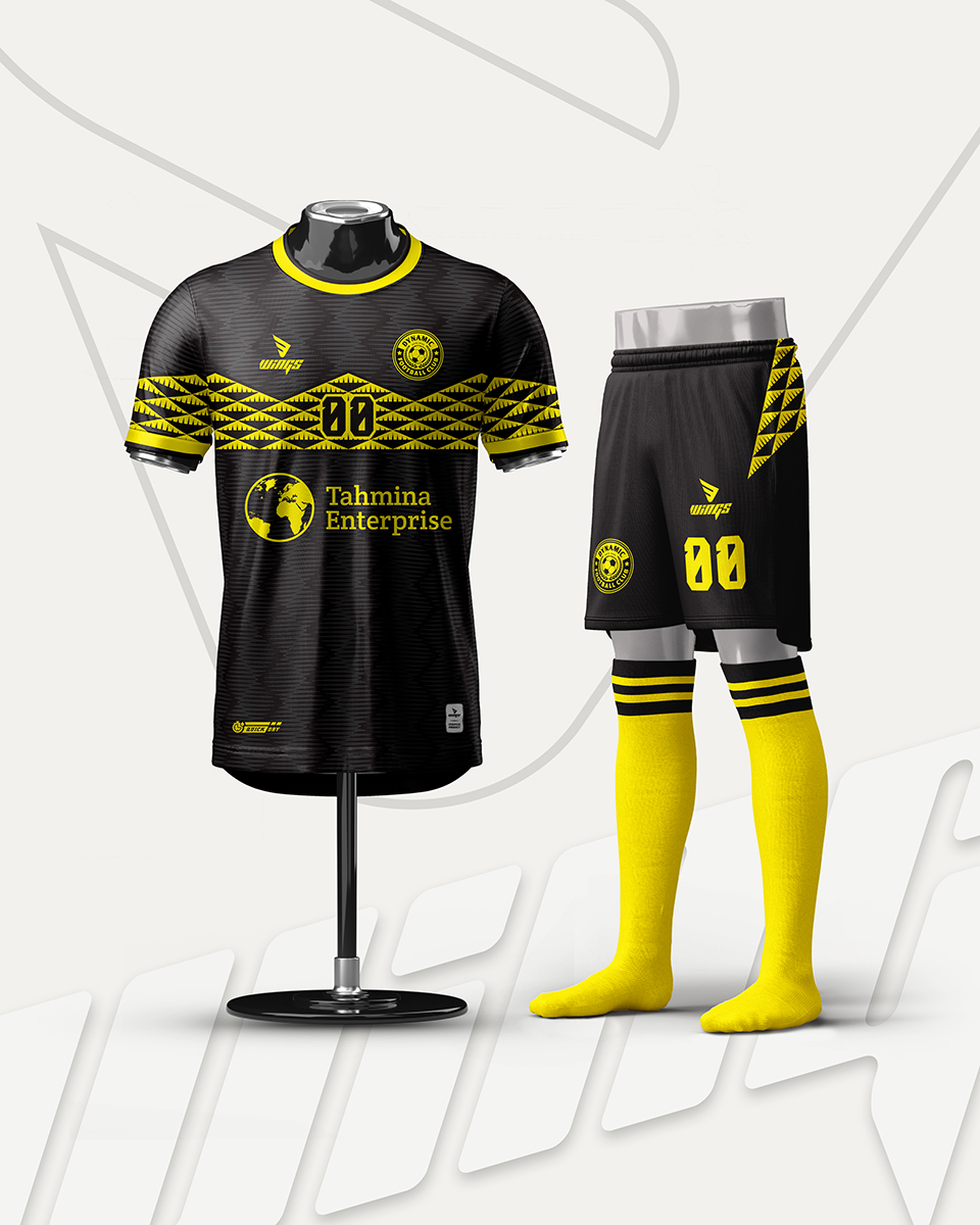 Jersey Design & Manufacturing for Dynamic FC