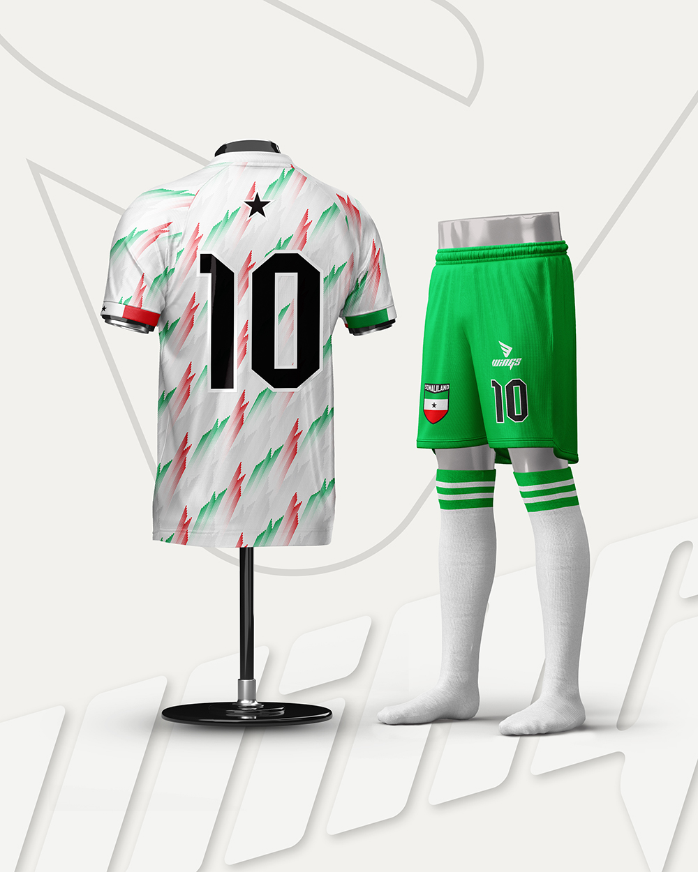 Home Jersey Design and Manufacturing of Somaliland Gallery Image 1