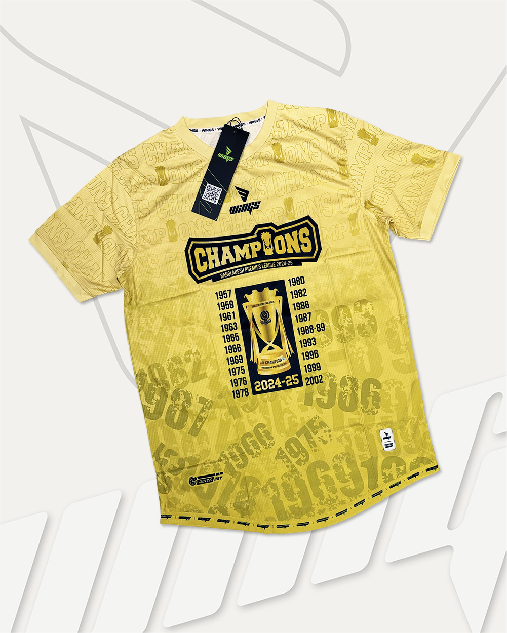 Jersey Design & Manufacturing for the Champions Trophy celebration of Mohammedan Sporting Club Gallery Image 2