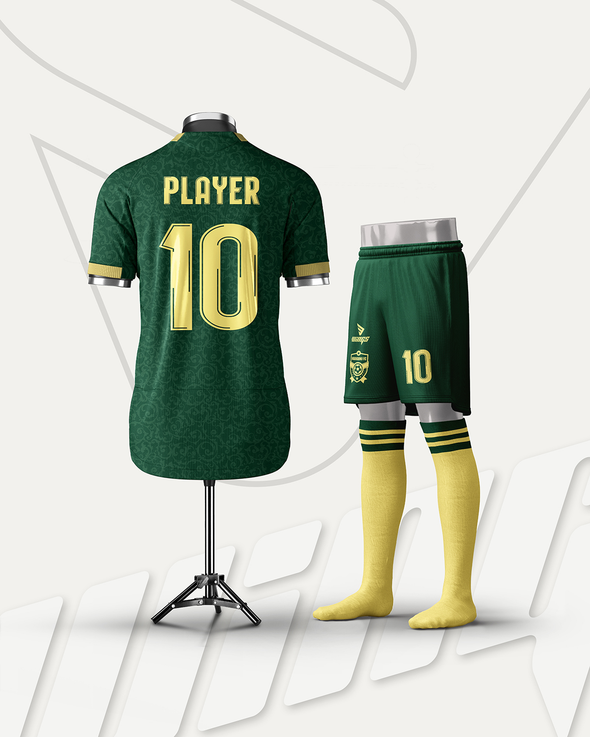 Home Jersey design and Manufacturing for the Nabigonj FC, UK Gallery Image 1