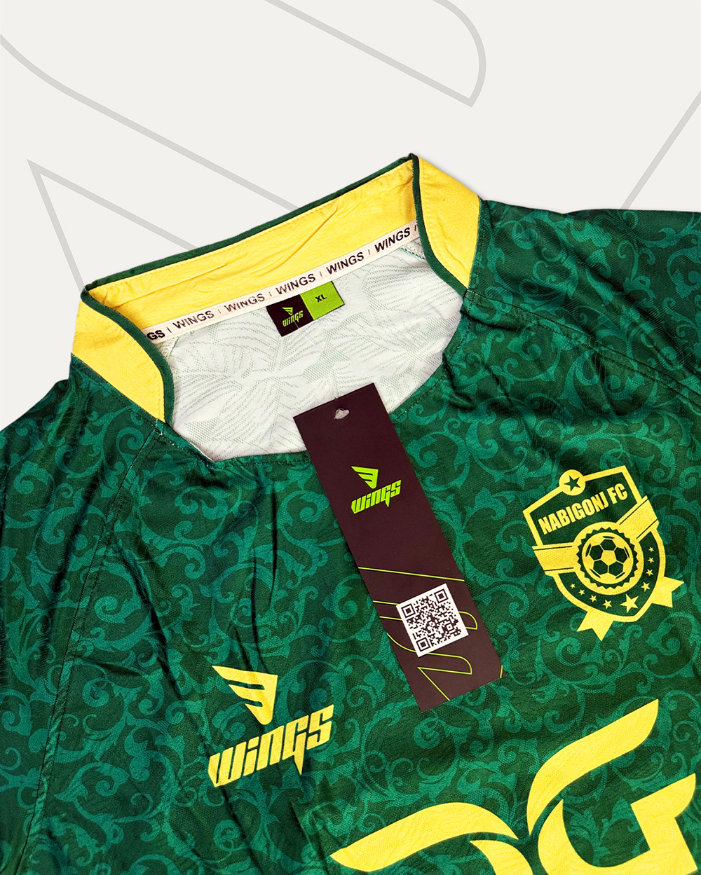 Home Jersey design and Manufacturing for the Nabigonj FC, UK Gallery Image 4