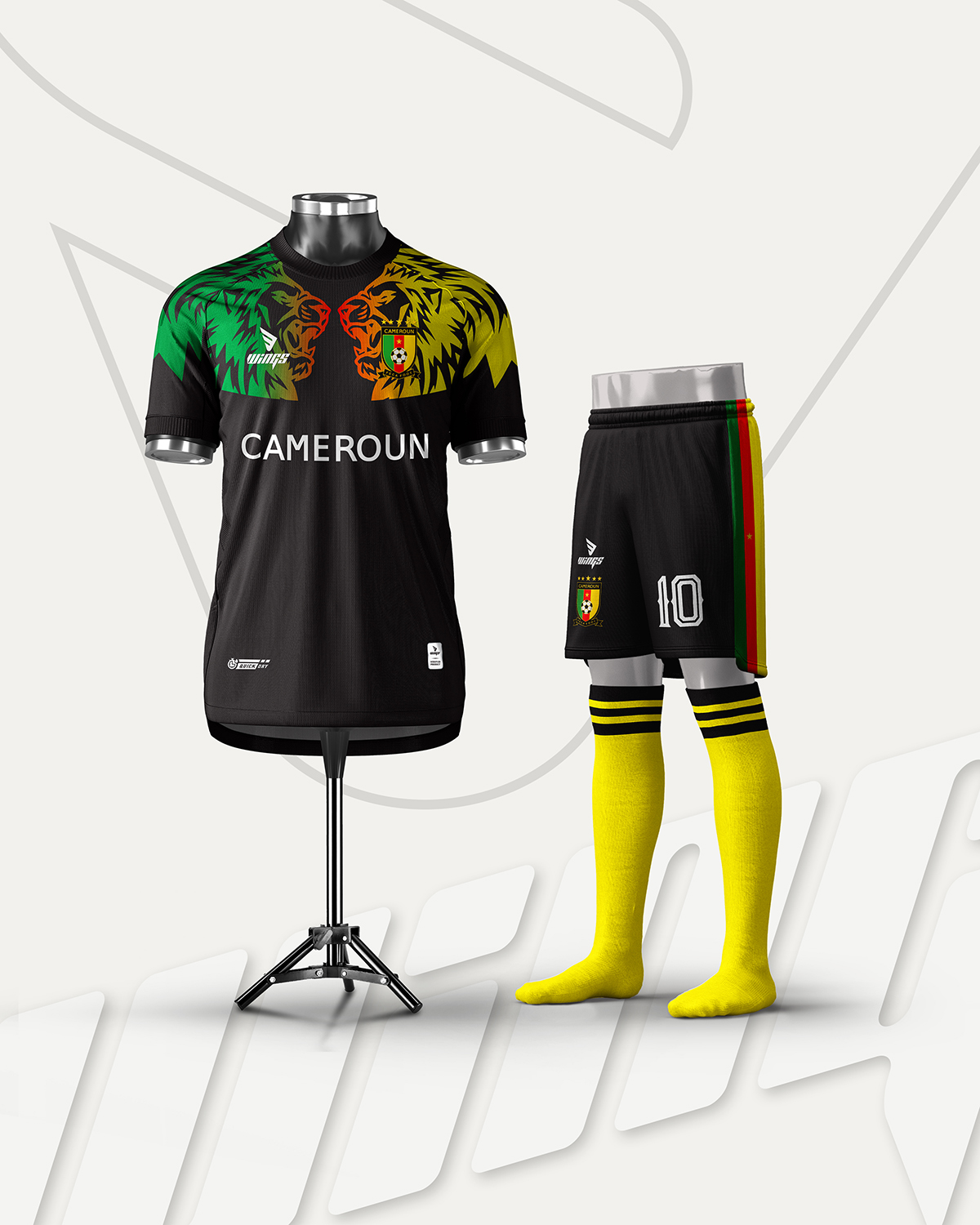 Jersey design and Manufacturing for the Cameroon Student Community of IUT