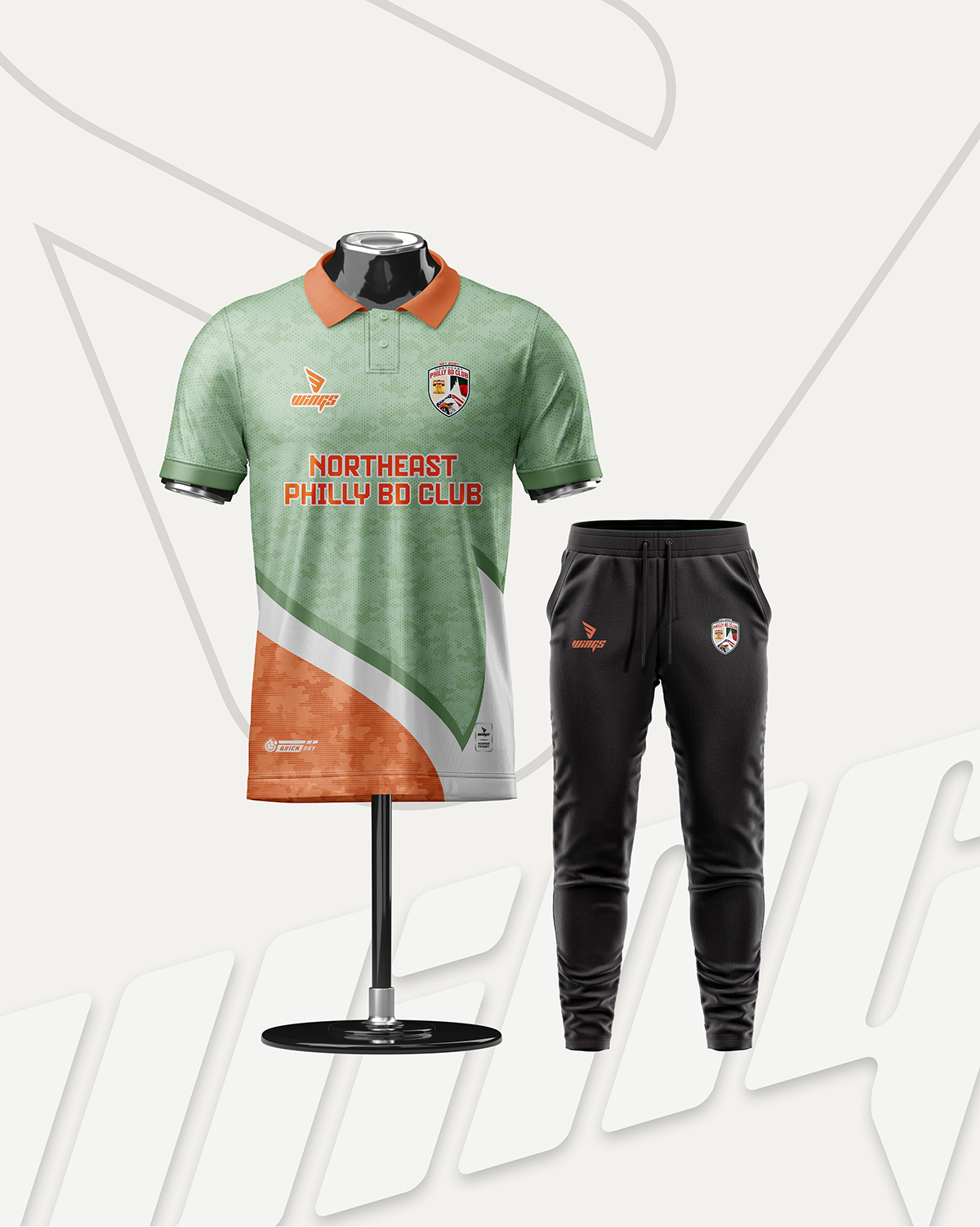 Jersey design and Manufacturing for the Northeast Philly BD Club, USA