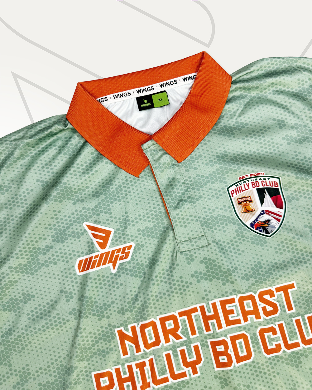Jersey design and Manufacturing for the Northeast Philly BD Club, USA Gallery Image 4