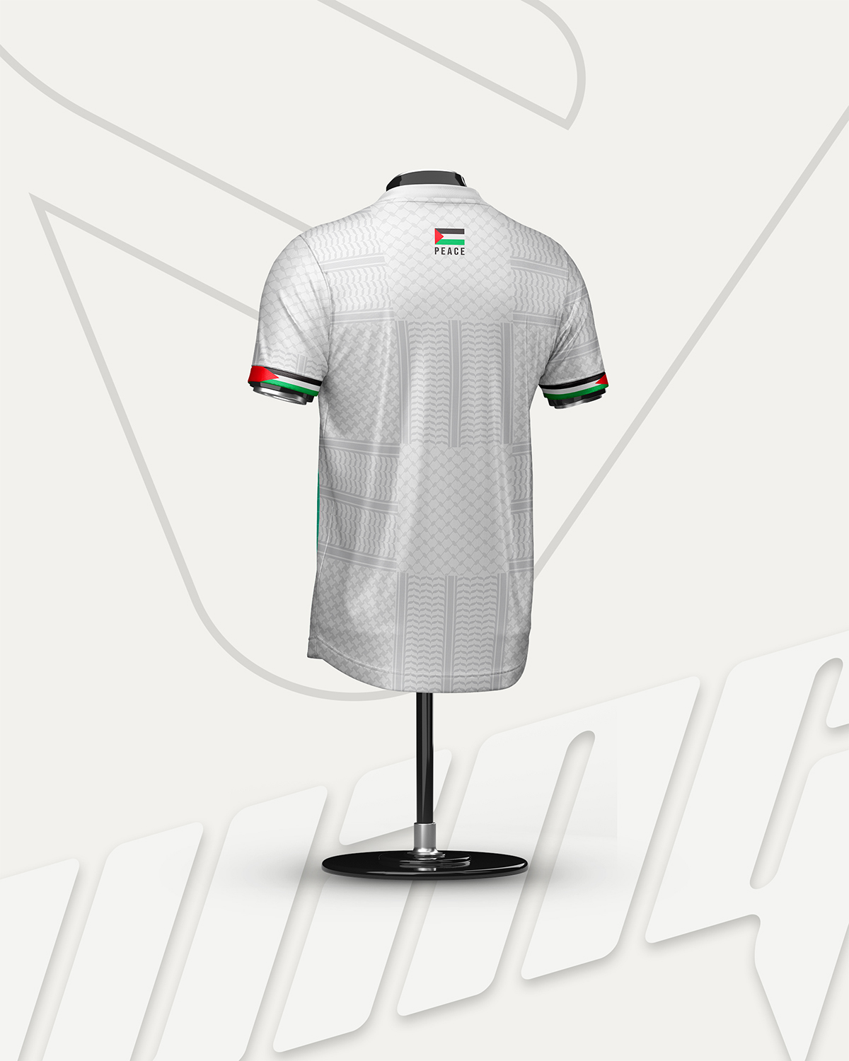 Jersey design and Manufacturing for the Palestine Support Community, UK Gallery Image 1