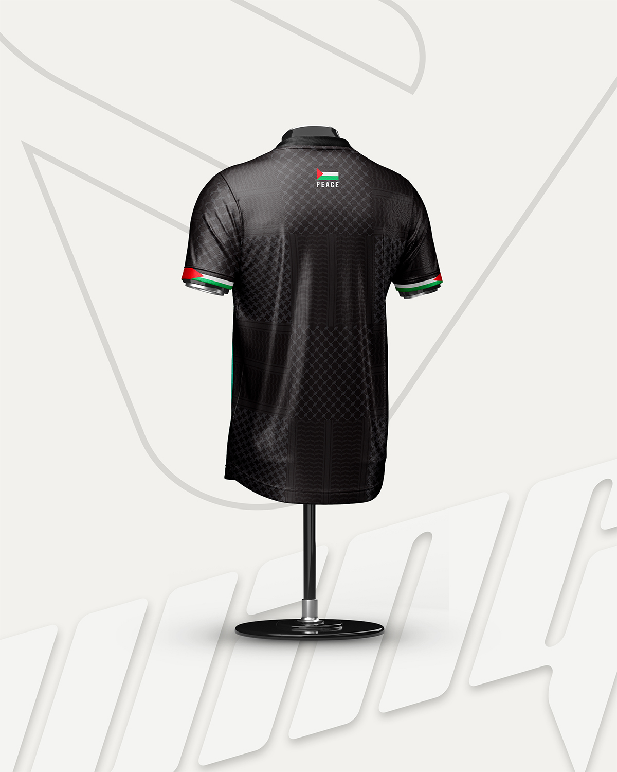 Jersey design and Manufacturing for Palestine Support Community, UK Gallery Image 1