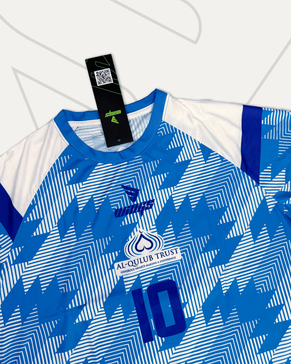 Jersey design and Manufacturing for Al-Qulub Trust, UK Gallery Image 4