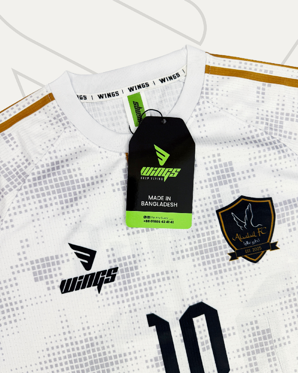 Jersey Design & Manufacturing for Ababil FC, NJ, USA Gallery Image 4