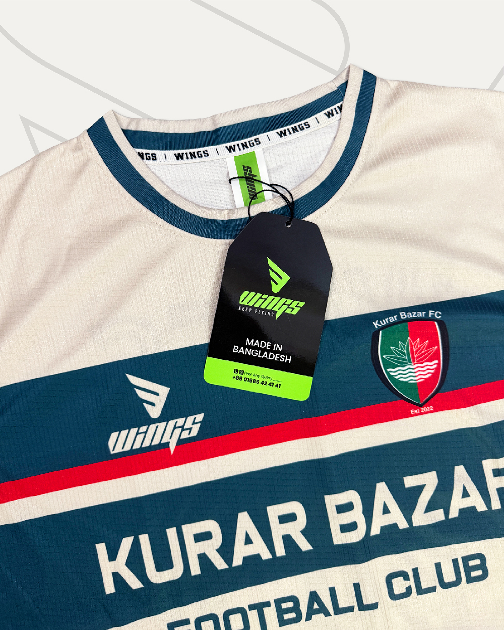 Jersey Design & Manufacturing for Kurar Bazar FC, UK Gallery Image 4