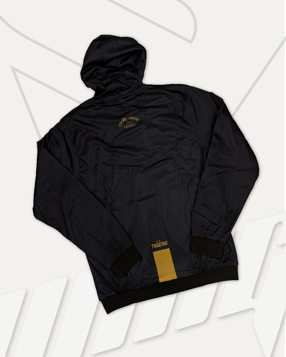 Black Hoodie for Deshi Golf, UK Gallery Image 3