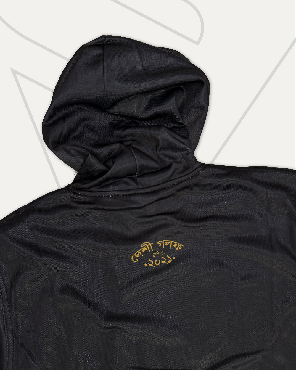 Black Hoodie for Deshi Golf, UK Gallery Image 5