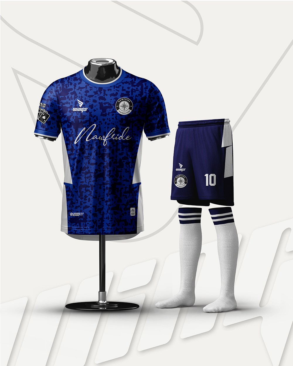 Jersey Design & Manufacturing for the NAWFSIDE FC, UK