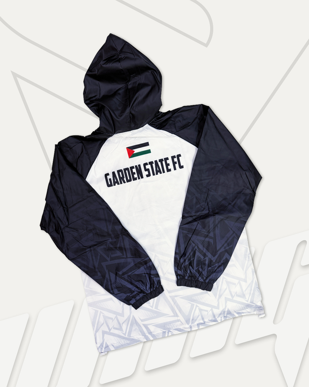 Windbreaker Jacket Design and Manufacturing for GARDEN STATE FC, USA Gallery Image 3
