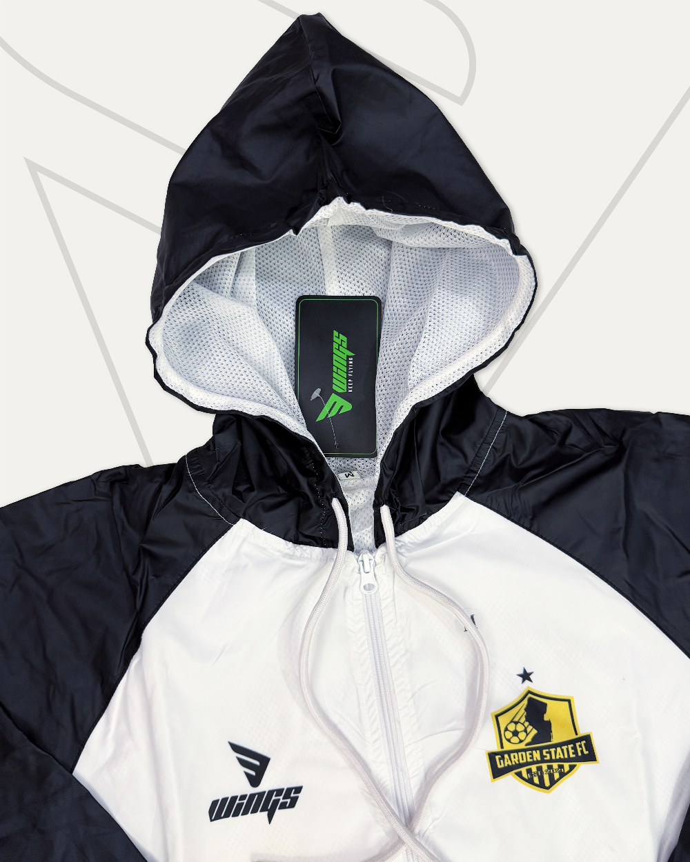 Windbreaker Jacket Design and Manufacturing for GARDEN STATE FC, USA Gallery Image 4