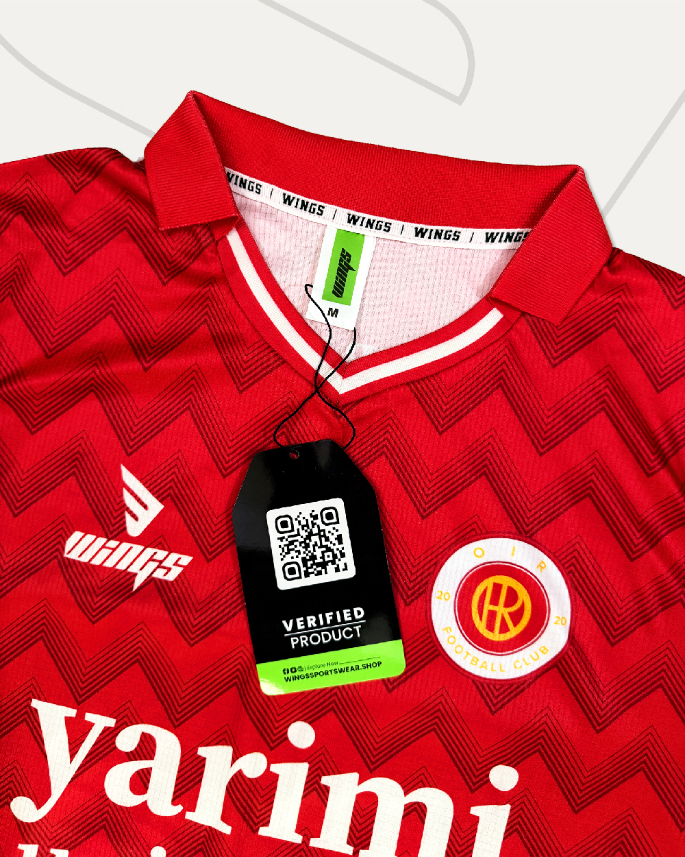 Home Jersey Design and Manufacturing for OIR FC, UK Gallery Image 4