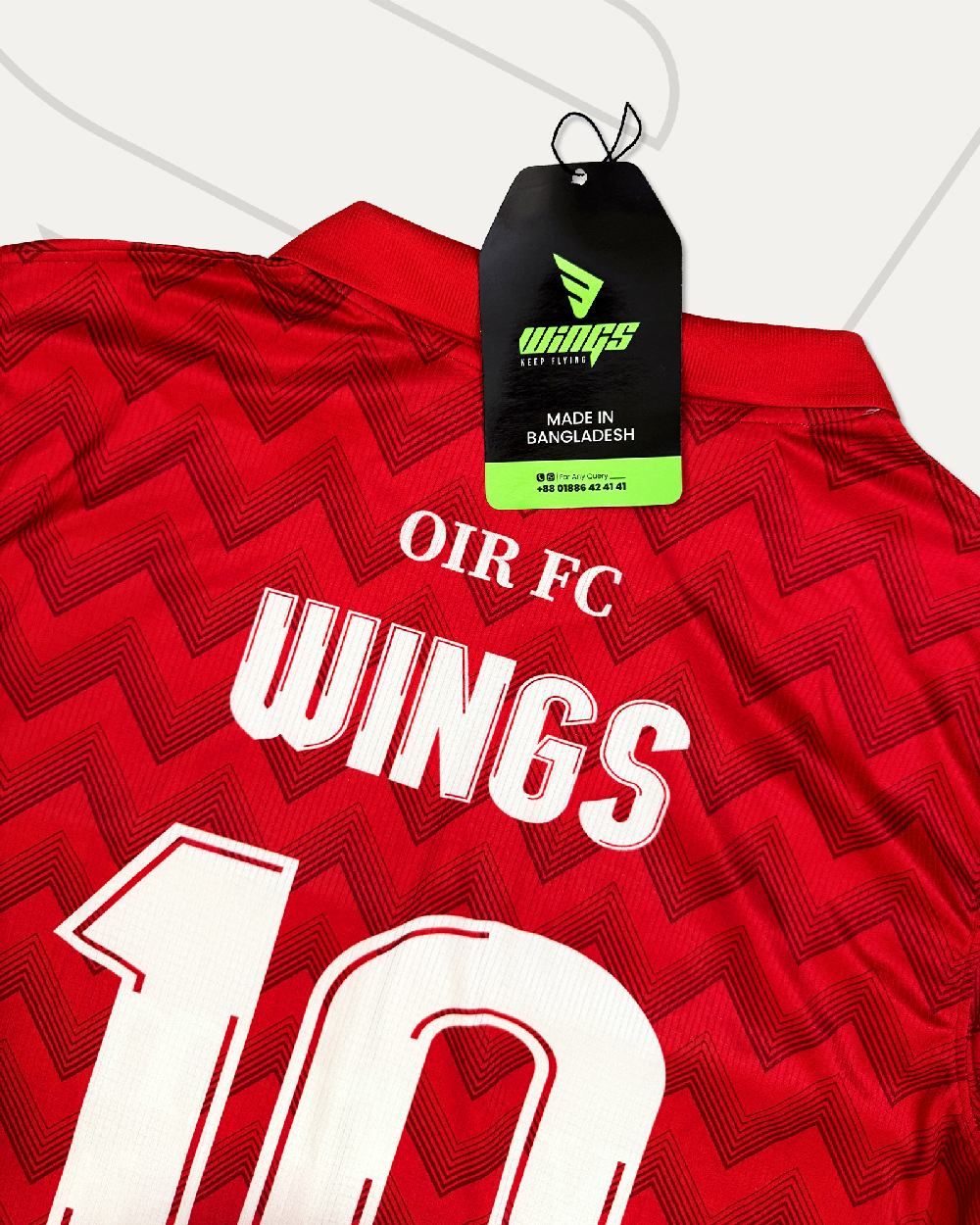 Home Jersey Design and Manufacturing for OIR FC, UK Gallery Image 5