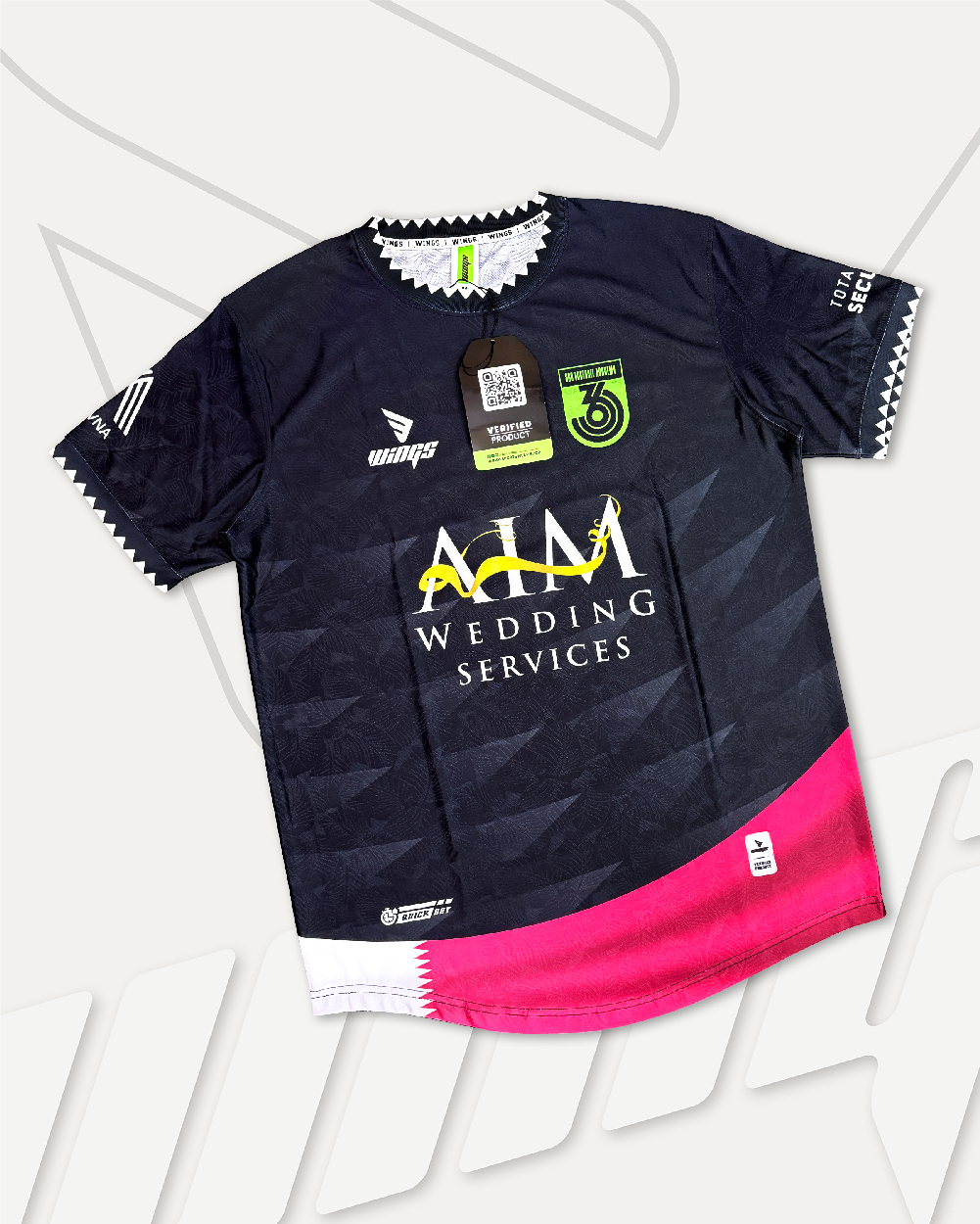 Jersey Design and Manufacturing for 360 FA, UK to Qatar Tour Gallery Image 2