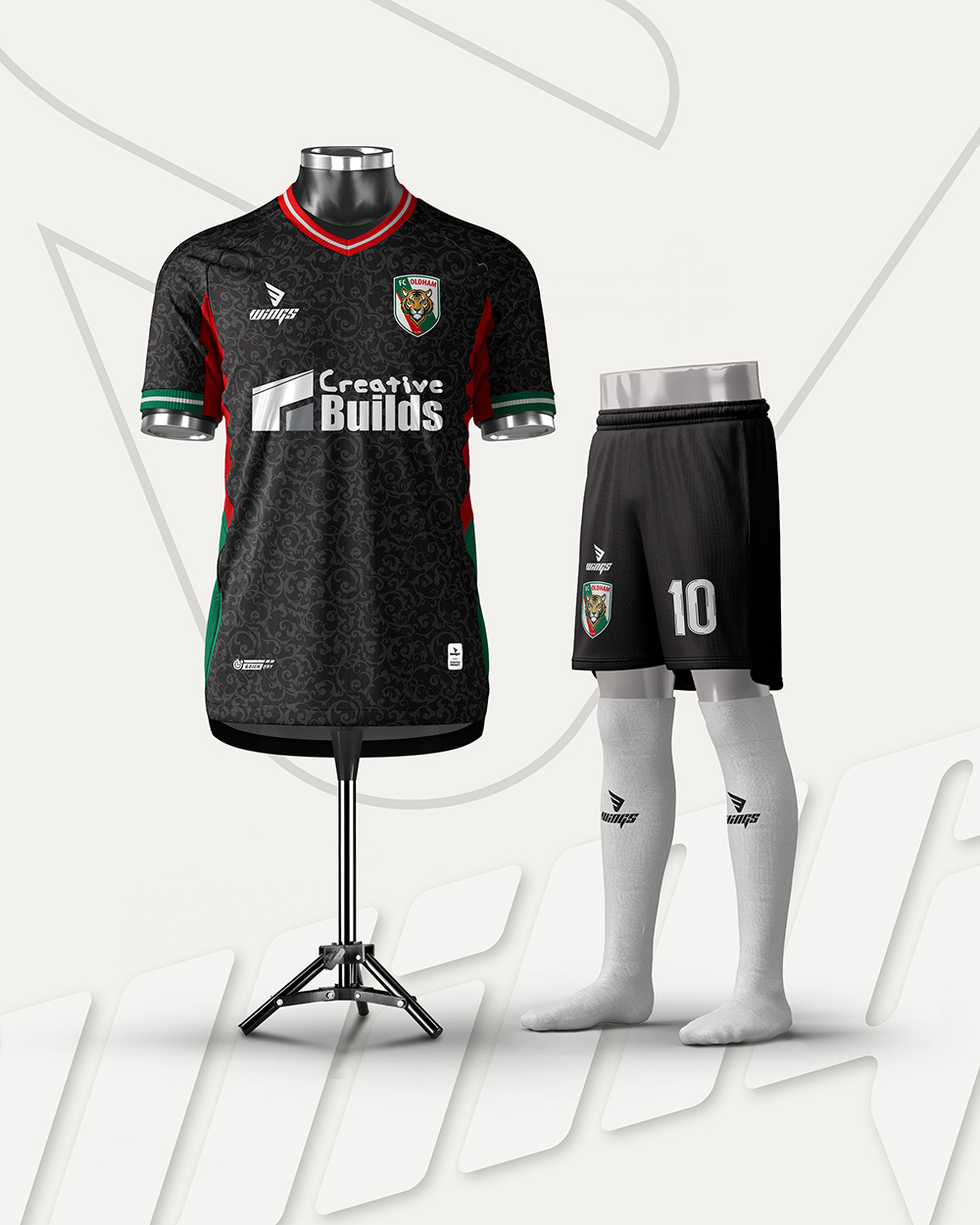 Jersey Design and Manufacturing for FC OLDHAM, UK