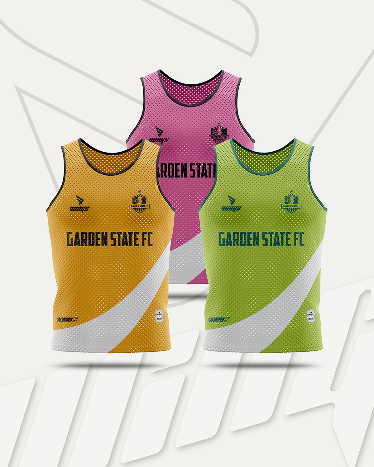 Training Apron for the Garden State FC, USA