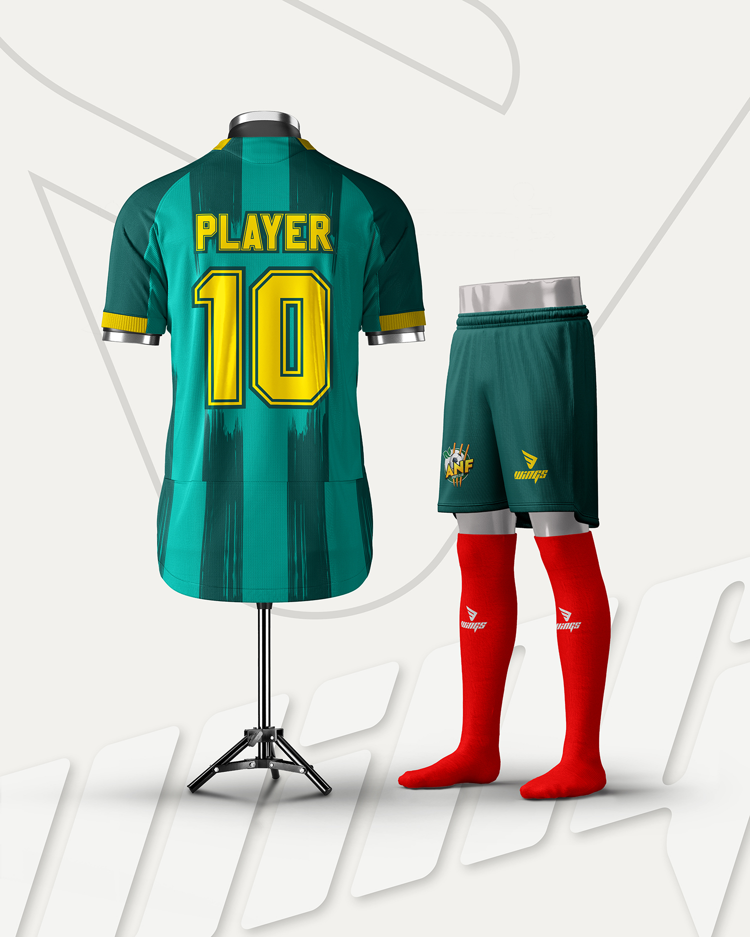 Jersey Design and Manufacturing for ANF Sporting Club, UK Gallery Image 1