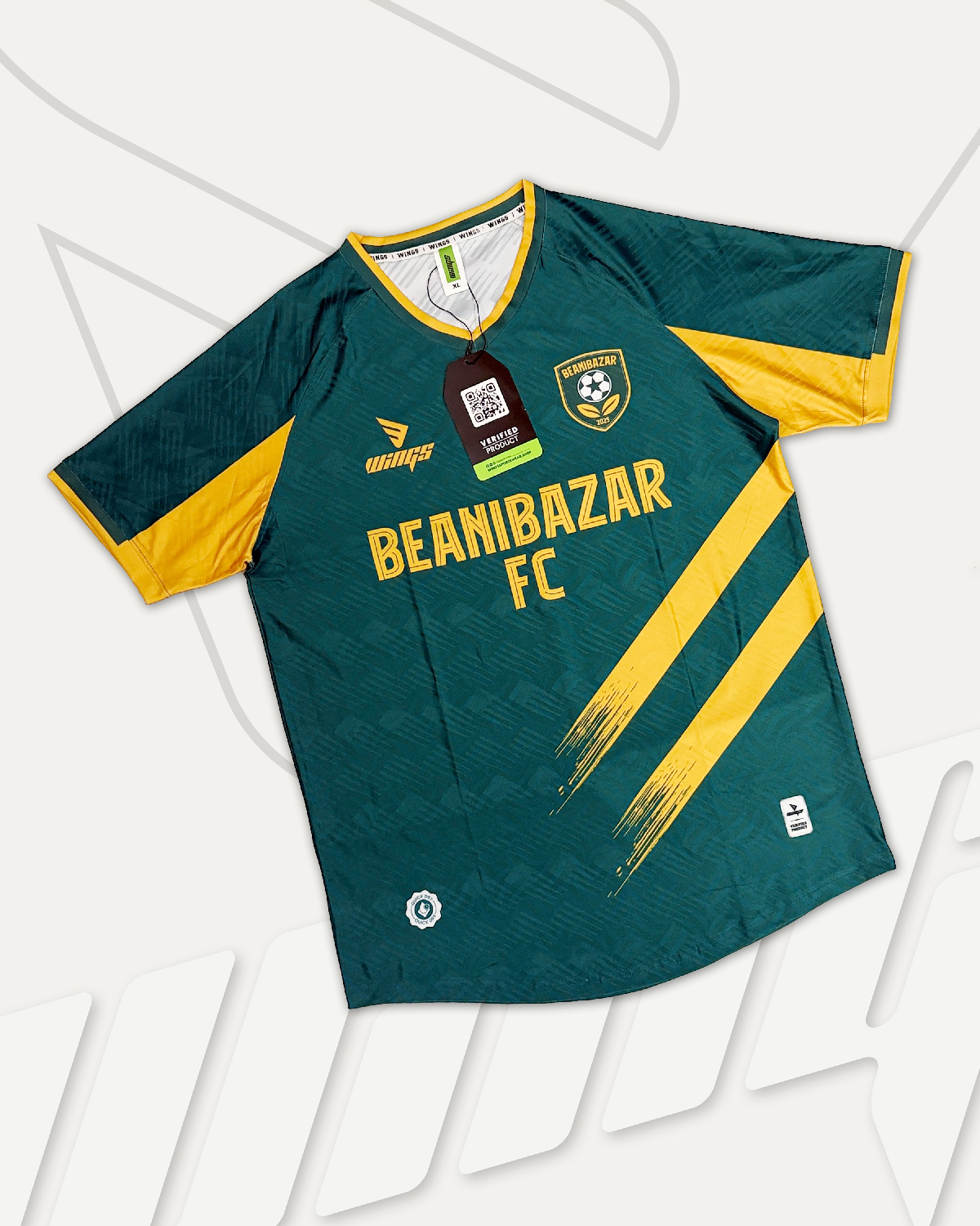 Jersey Design and Manufacturing for Beanibazar FC, UK Gallery Image 2
