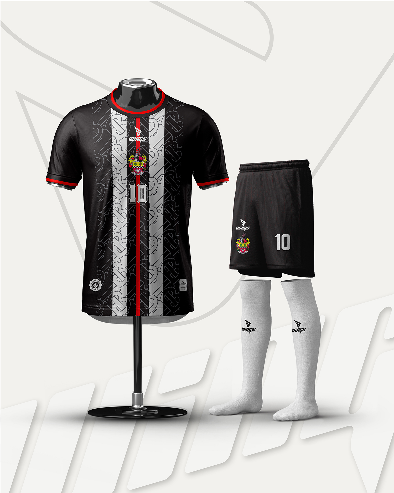 Jersey Design and Manufacturing for Chesham FC, UK