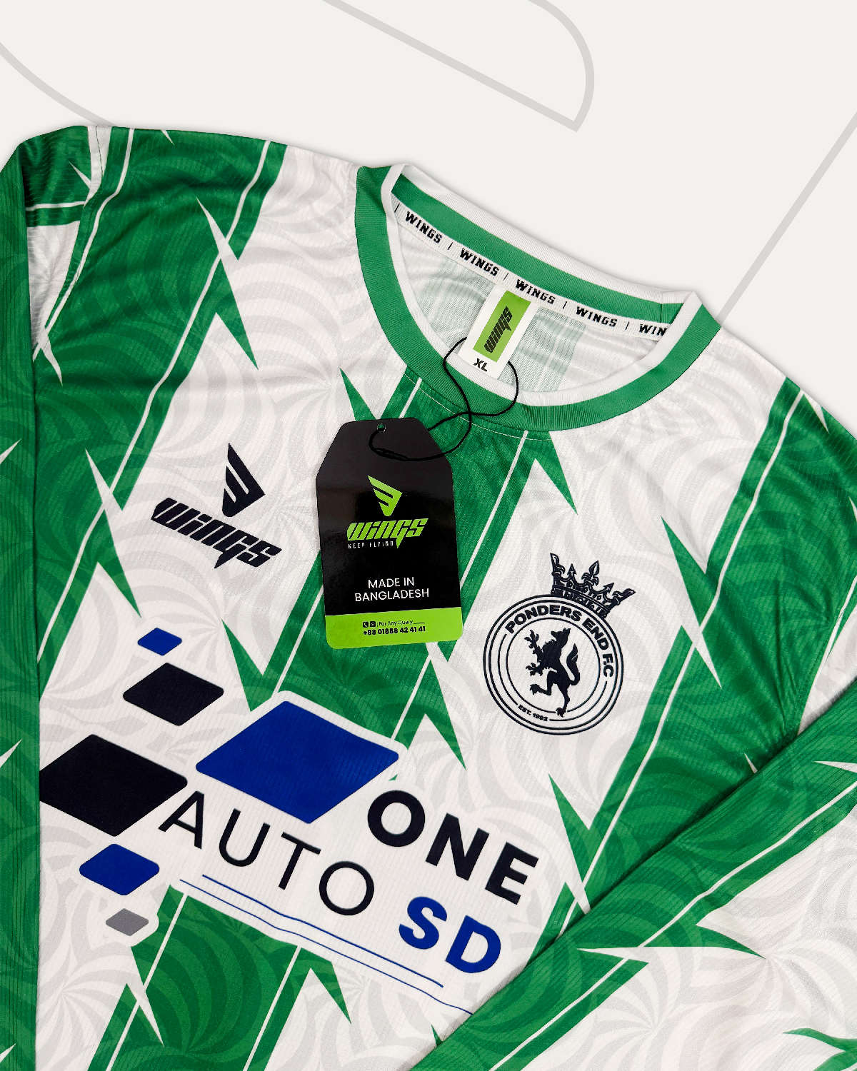 Jersey Design and Manufacturing for Ponders End FC. UK Gallery Image 4