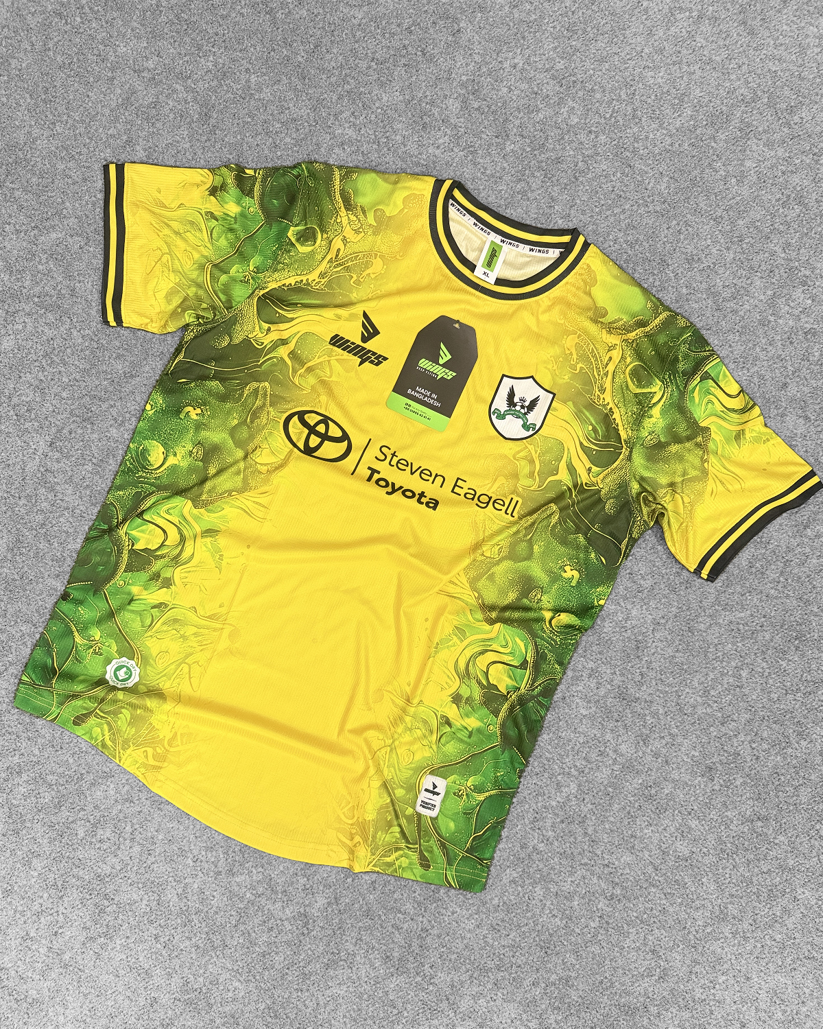 Jersey design and Manufacturing for Elmhurst FC, UK 2026 Gallery Image 2