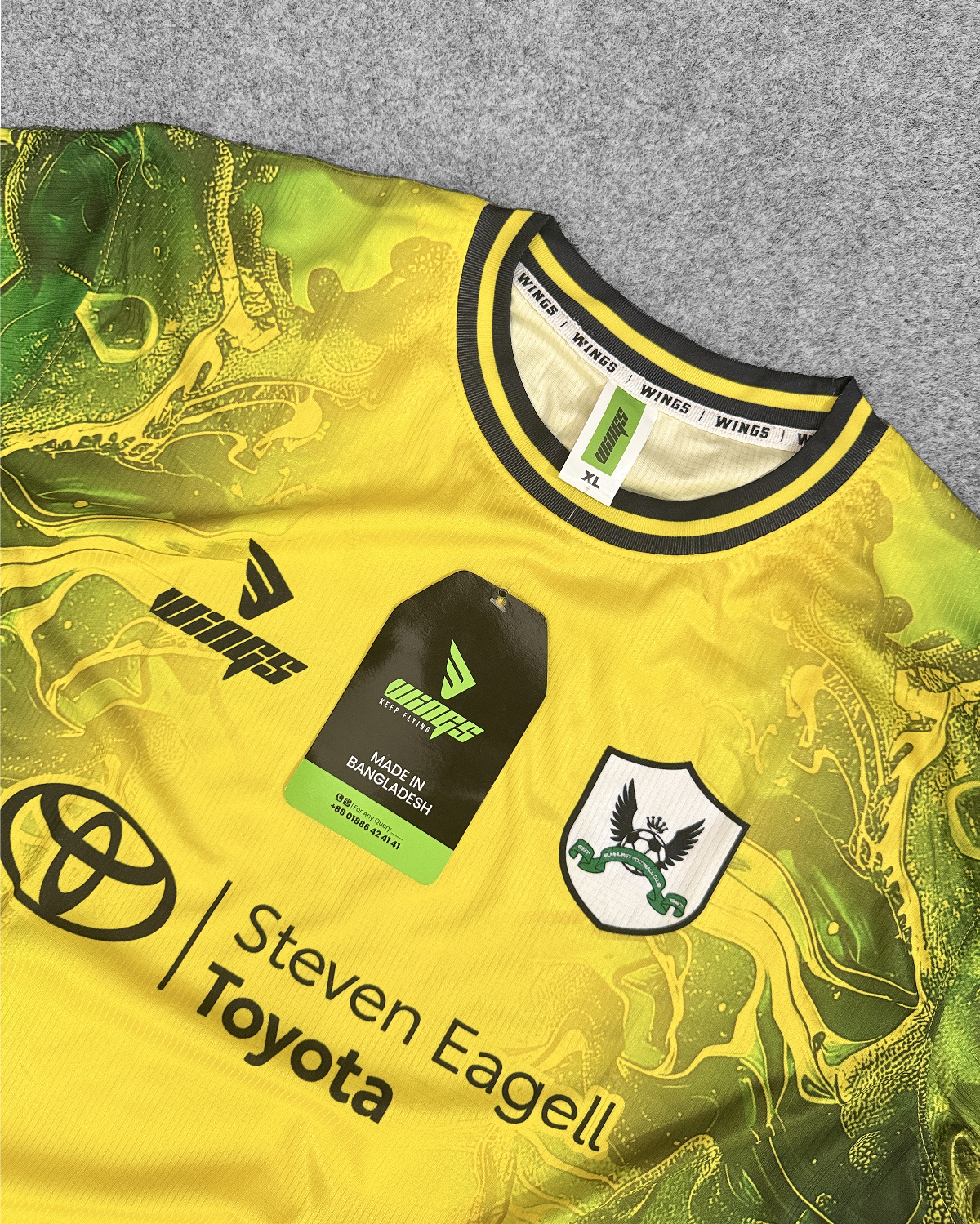 Jersey design and Manufacturing for Elmhurst FC, UK 2026 Gallery Image 4