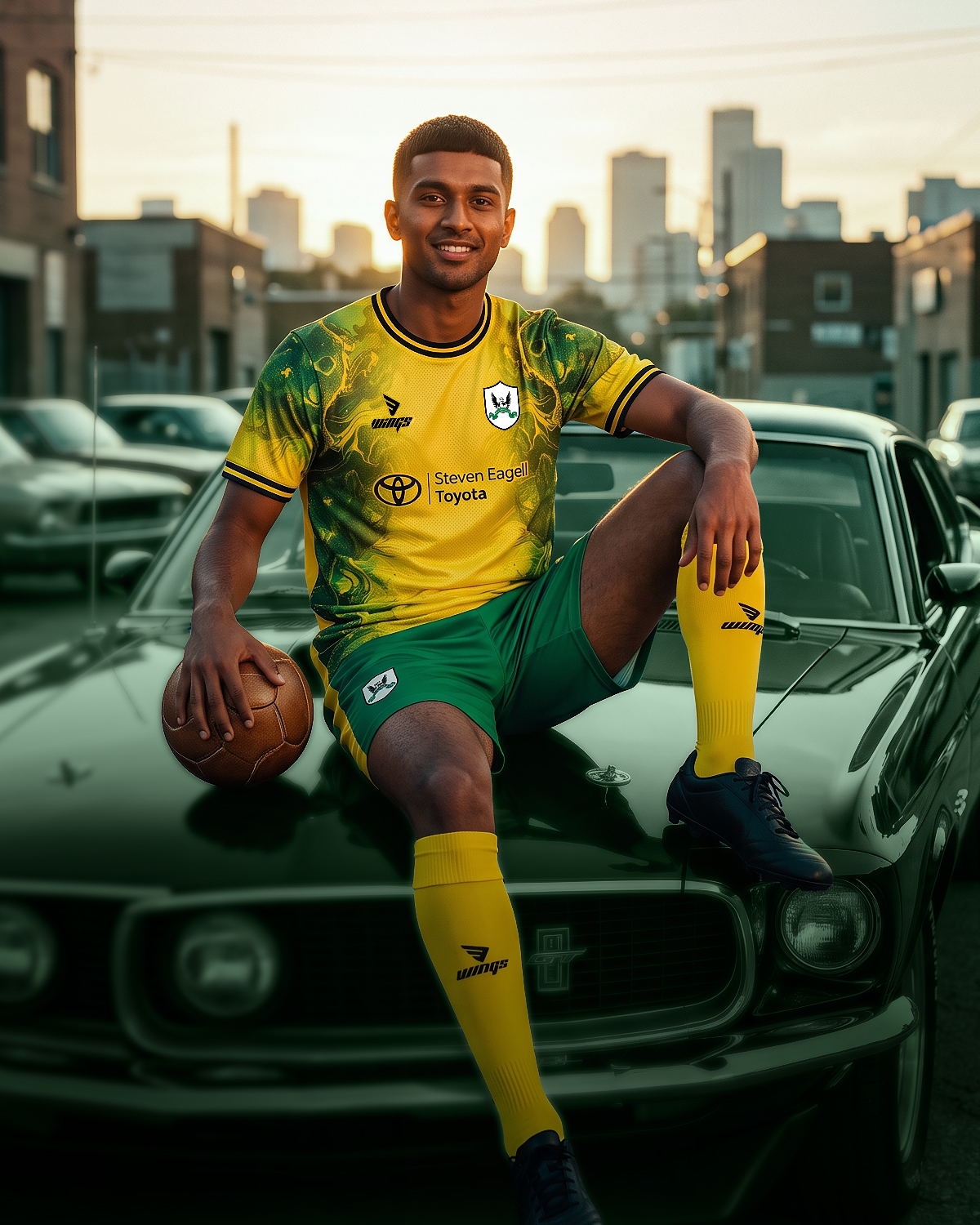 Jersey design and Manufacturing for Elmhurst FC, UK 2026 Gallery Image 1