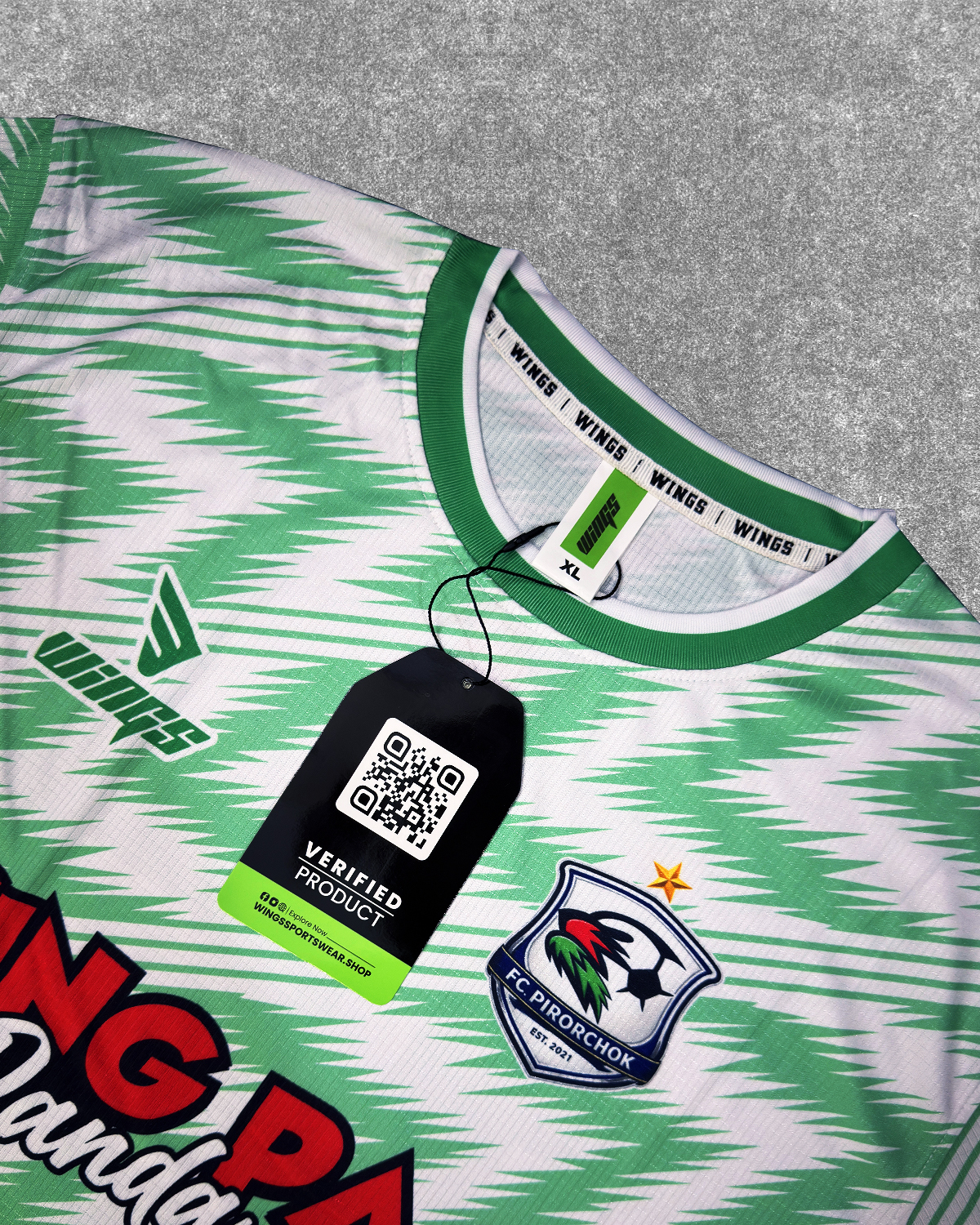 Jersey design and Manufacturing for FC Pirorchok, UK Gallery Image 4