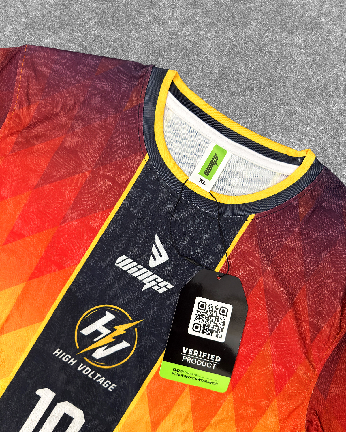 Jersey design and Manufacturing for High Voltage FC Gallery Image 4