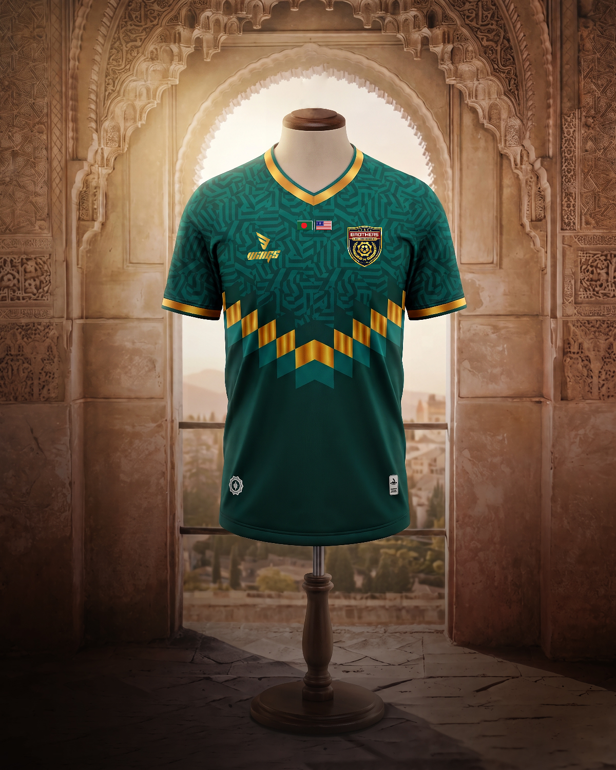 Home Jersey design and Manufacturing for Brothers FC, Michigan, USA Gallery Image 1