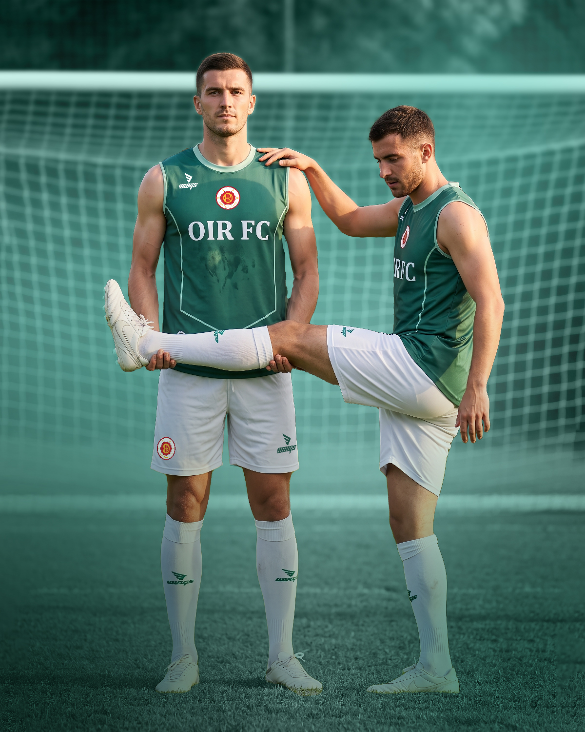 Training Tops design and Manufacturing for OIR FC, UK