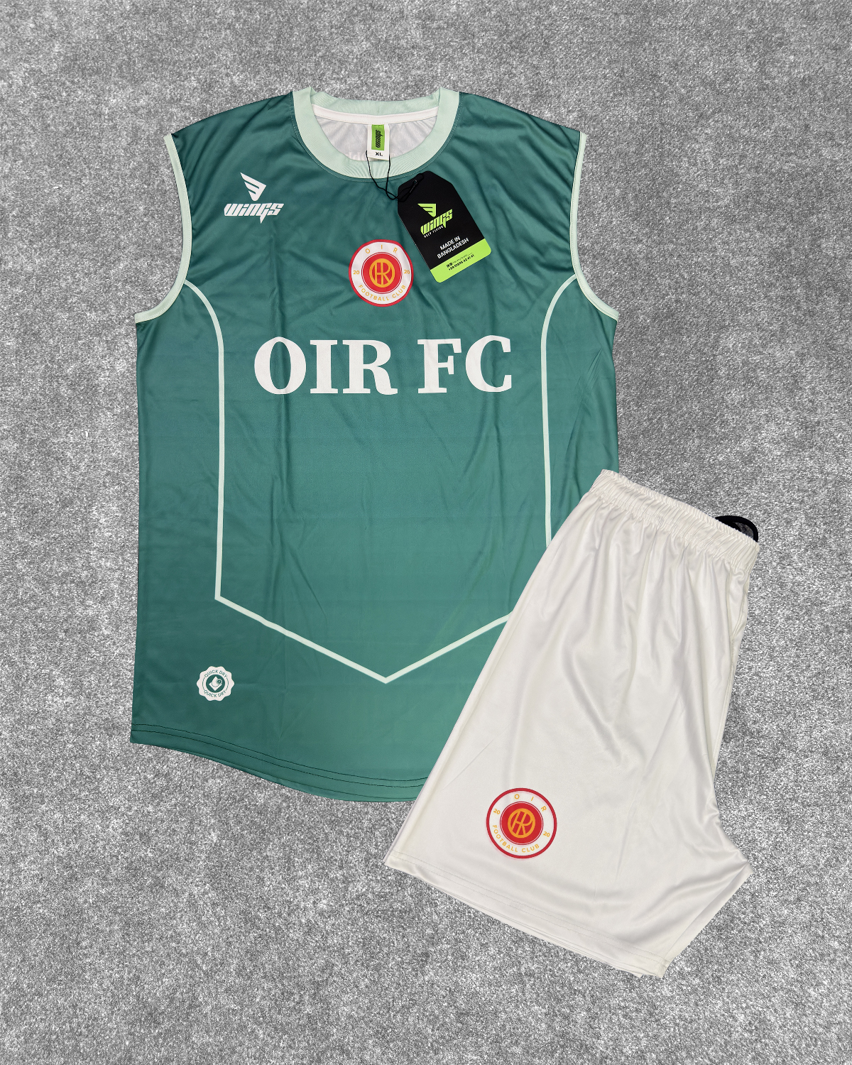 Training Tops design and Manufacturing for OIR FC, UK Gallery Image 2