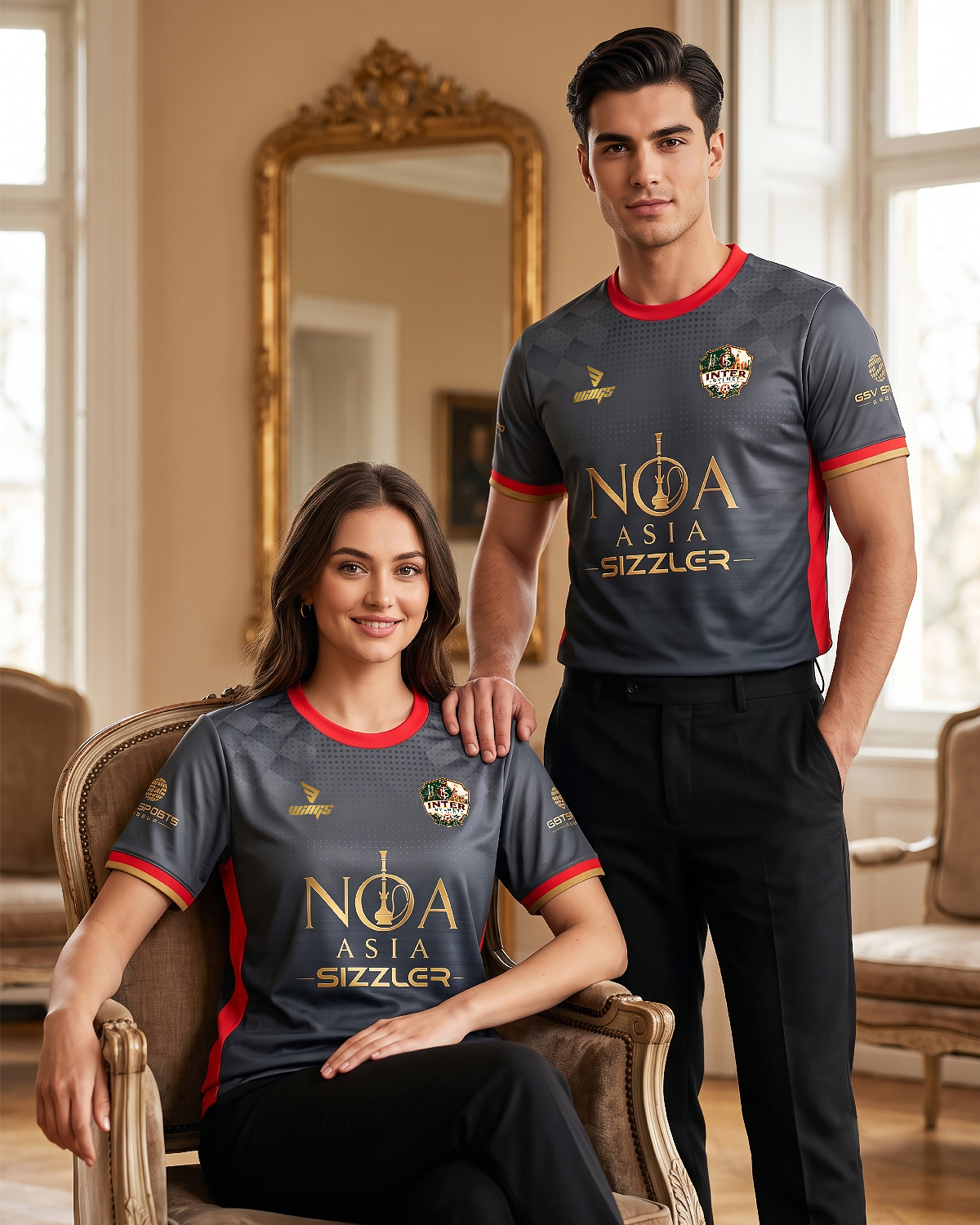 Jersey design and Manufacturing for Inter Sylhet FC, UK