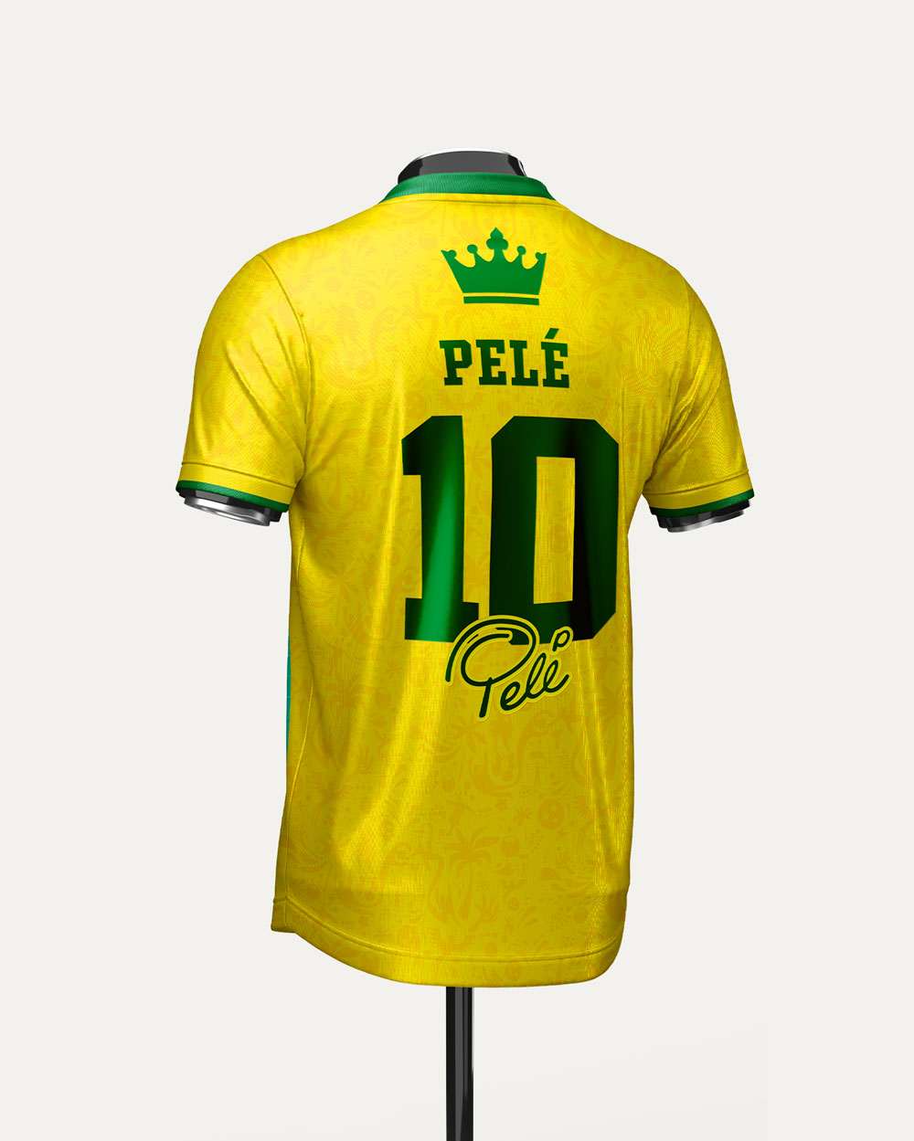 KING PELE!!
BRAZIL LEGENDS CONCEPT FANS JERSEY-6