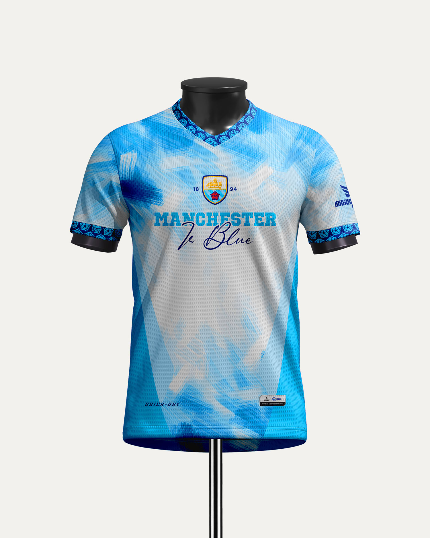 MANCHESTER IS BLUE!!
MANCHESTER CITY CONCEPT FANS JERSEY-6