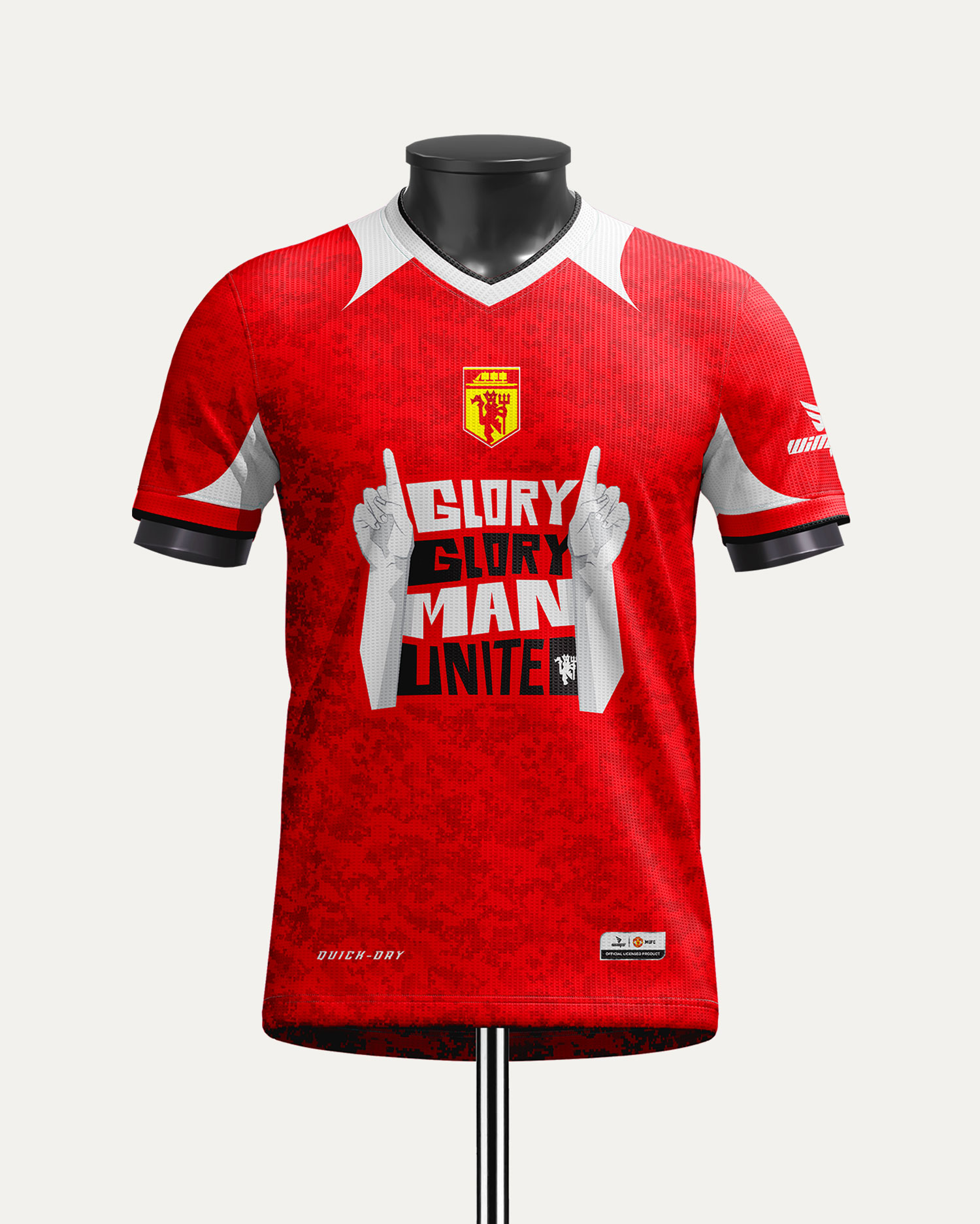 GLORY GLORY MAN UNITED!!
MANCHESTER UNITED  CONCEPT FANS JERSEY-6